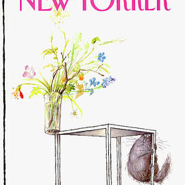 New Yorker Cover June 5 1989 by Ronald Searle