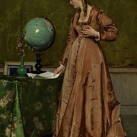 News From Afar by Alfred Stevens
