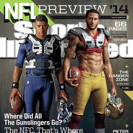 Nfc Gunslingers 2014 Nfl Football Preview Issue Sports Illustrated Cover by Sports Illustrated