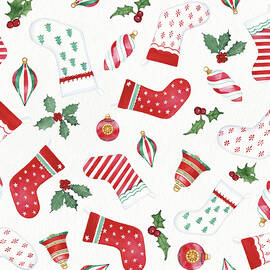Night Before Christmas Pattern Iiia by Kathleen Parr Mckenna