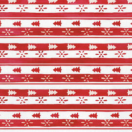 Night Before Christmas Pattern Iv by Kathleen Parr Mckenna