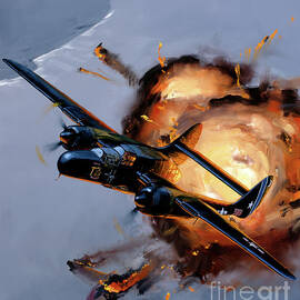 Northrop P-61B Black Widow by Jack Fellows