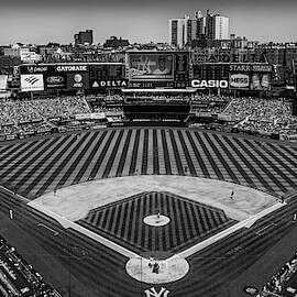 NY Yankees Stadium BW by Susan Candelario