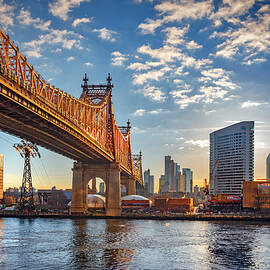 Nyc, Ed Koch, Queens Borough Bridge. by Lumiere
