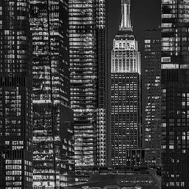 NYC Skyline And Vessel by Susan Candelario