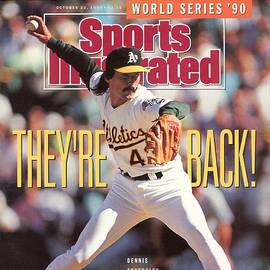 Oakland Athletics Dennis Eckersley, 1990 Al Championship Sports Illustrated Cover by Sports Illustrated