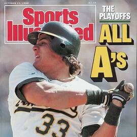 Oakland Athletics Jose Canseco, 1988 Al Championship Series Sports Illustrated Cover by Sports Illustrated
