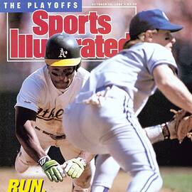 Oakland Athletics Rickey Henderson, 1989 Al Championship Sports Illustrated Cover by Sports Illustrated