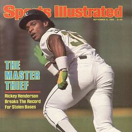 Oakland Athletics Rickey Henderson... Sports Illustrated Cover by Sports Illustrated
