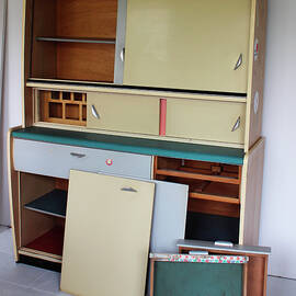 Old 50s Dresser Before Renovation by Flowers & Green