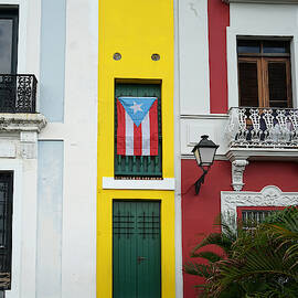 Old San Juan - The Narrow House Patriot- Richard Reeve by Richard Reeve