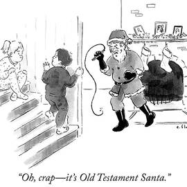 Old Testament Santa by Emily Flake