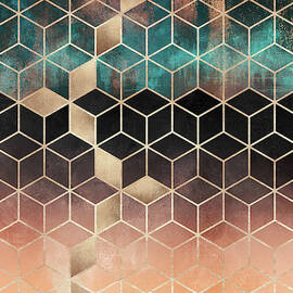 Ombre Dream Cubes by Elisabeth Fredriksson