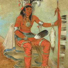 On-daig, The Crow, A Dandy by George Catlin