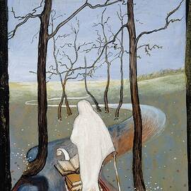 On The River Of Life by Hugo Simberg