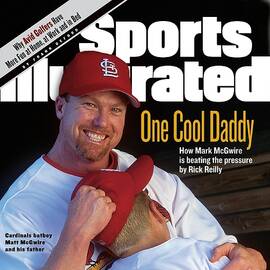 One Cool Daddy How Mark Mcgwire Is Beating The Pressure Sports Illustrated Cover by Sports Illustrated