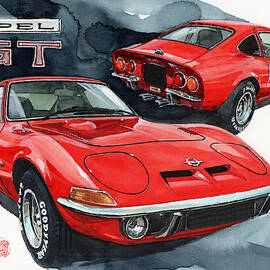 Opel GT by Yoshiharu Miyakawa
