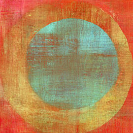 Painted Composition With Concentric by Qweek