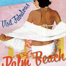 Palm Beach Florida Vacation Poster by Curtis Licensing
