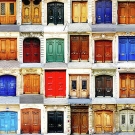 Paris Doors by Maica