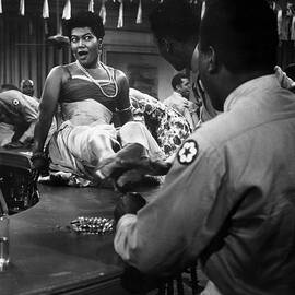 Pearl Bailey On Bar In Carmen Jones 1954 by Bettmann