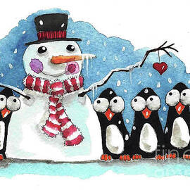Penguin Love by Lucia Stewart