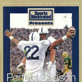 Penn State University Brian Milne, 1994 Ncaa Perfect Season Sports Illustrated Cover by Sports Illustrated