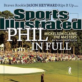 Phil Mickelson, 2010 Masters - Final Round Sports Illustrated Cover by Sports Illustrated