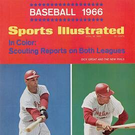 Philadelphia Phillies Dick Groat... Sports Illustrated Cover by Sports Illustrated