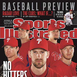 Philladelphia Phillies Starting Five, 2011 Mlb Baseball Sports Illustrated Cover by Sports Illustrated