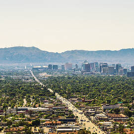 Phoenix Arizona skyline by Miroslav Liska