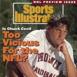 Phoenix Cardinals Chuck Cecil Sports Illustrated Cover by Sports Illustrated
