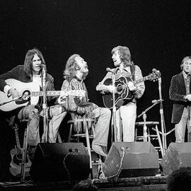 Photo Of Crosby, Stills, Nash & Young by Tom Copi