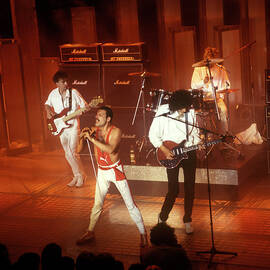 Photo Of Queen  And Freddie Mercury And by David Redfern