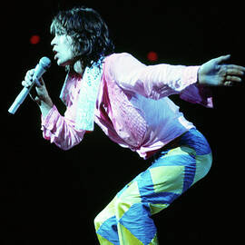 Photo Of Rolling Stones And Mick Jagger by Andrew Putler