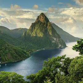 Piton View - Saint Lucia by Paul Baggaley