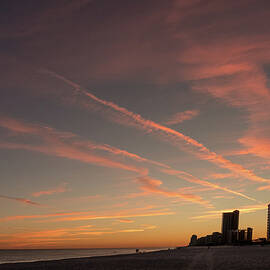 Pointing Pink Clouds by Jean Noren