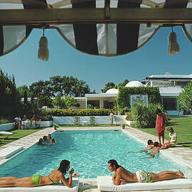 Poolside In Sotogrande by Slim Aarons