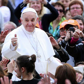 Pope Francis Holds His Weekly Audience by Franco Origlia