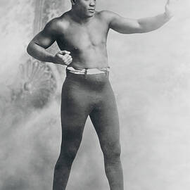 Portait Of Jack Johnson by Bettmann