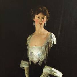 Portrait Of Rose, Fourth Marchioness Of Headfort by William Orpen
