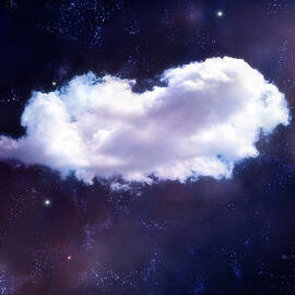 Puffy Cloud In Space by Maciej Frolow