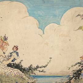 Raggedy Ann Stories Endpapers by Johnny Gruelle