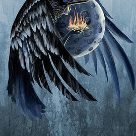 raven shaman by Sassan Filsoof