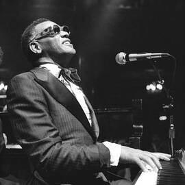 Ray Charles Performing by Tom Copi