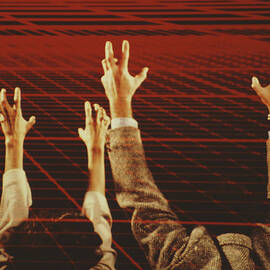 Reaching For The Future by Alfred Gescheidt