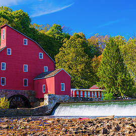 Red Mill Photograph by Louis Dallara
