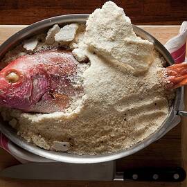 Red Snapper In A Salt Crust by Renée Comet