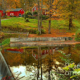 Reflections At The Green River Crib Dam by Adam Jewell