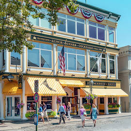 Restaurant, Newport, Rhode Island by Laura Zeid